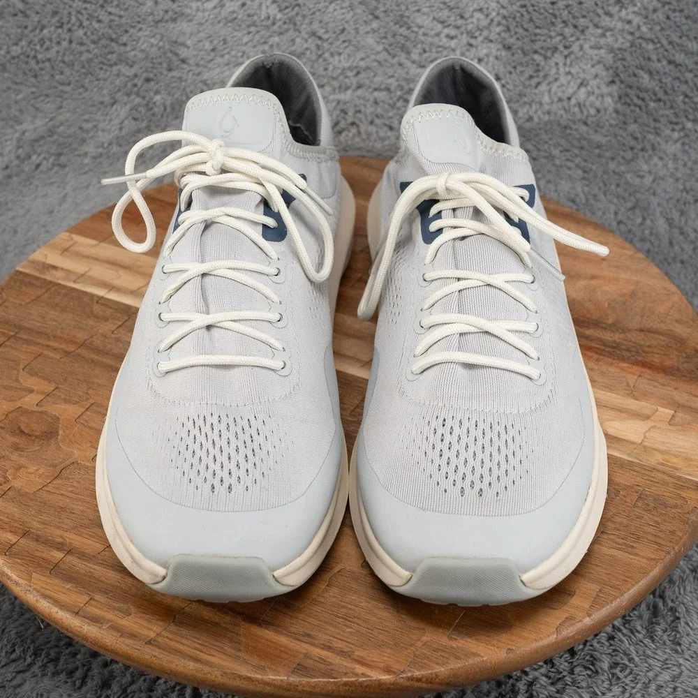 OluKai Kaholo Mens Size 13 Vapor Blue Casual Lace Up Sneakers Shoes